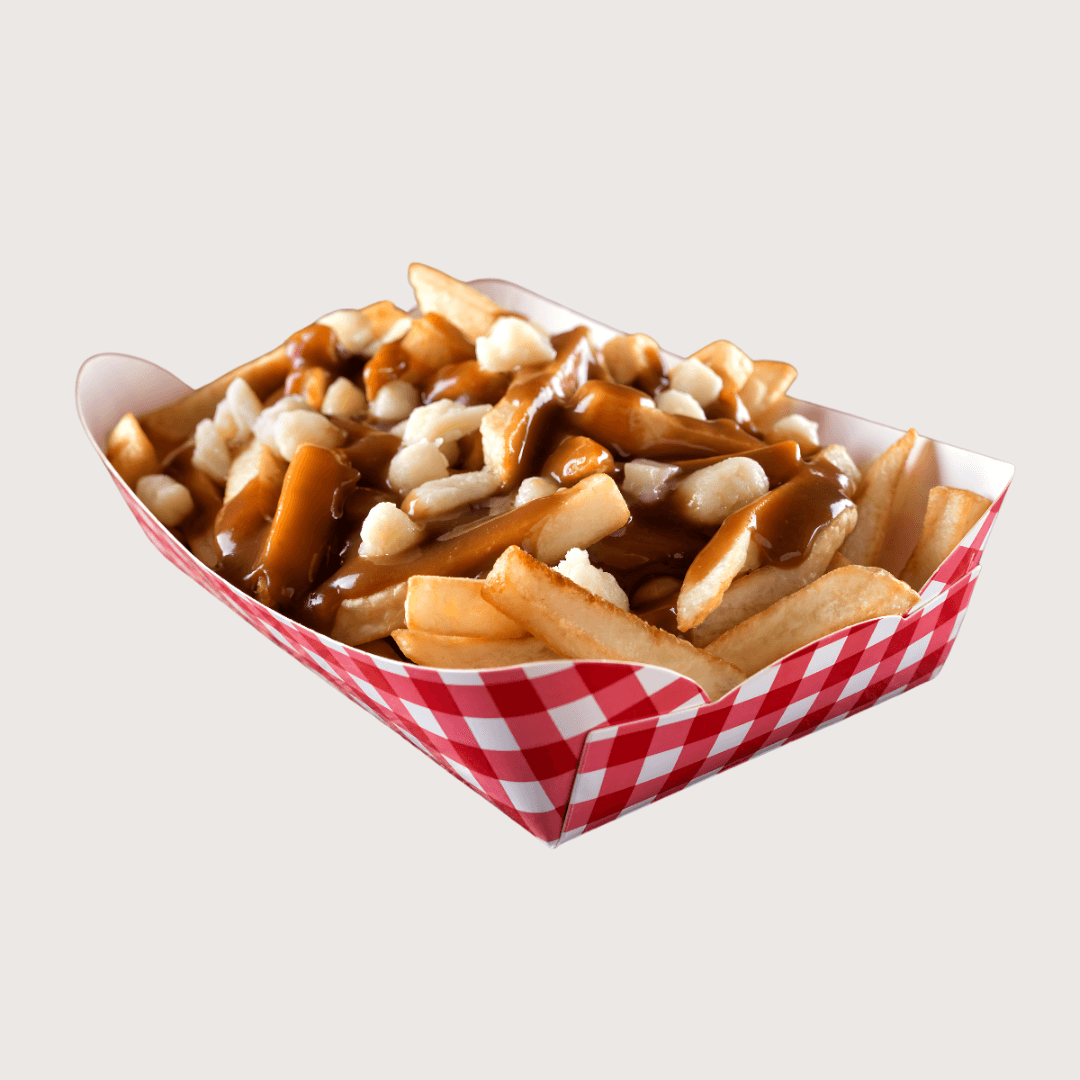 Classic poutine fries